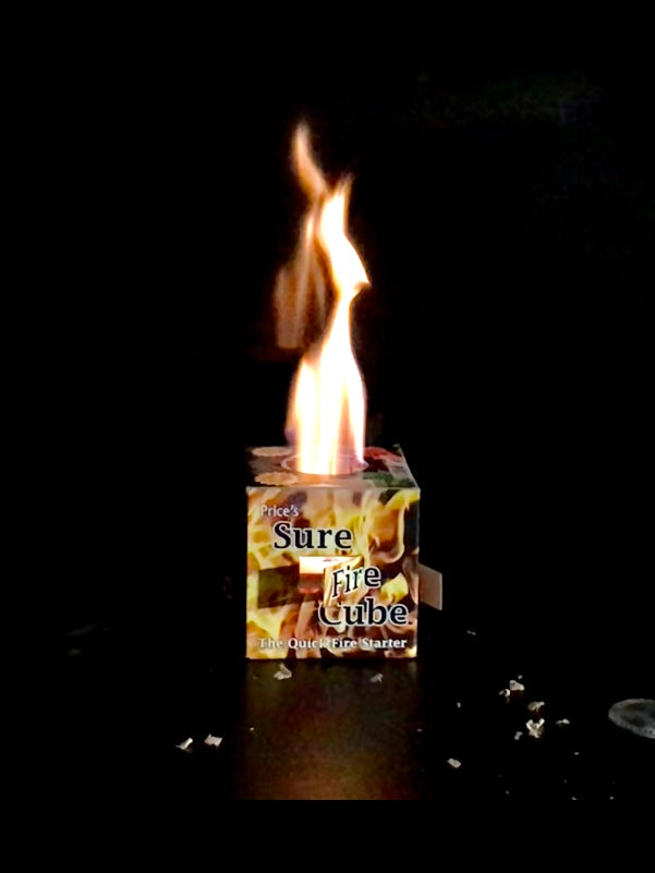 Sure Fire Cube (6 Pack) Fire Starter - PRE-BUILT FIRE IN A BOX